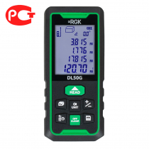 Лазерная рулетка с угломером RGK DL50G Арт. 778176