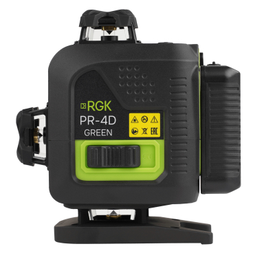 Лазерный уровень нивелир RGK PR-4D Green Арт. 756839 (Зеленый луч)_3