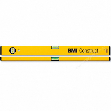Пузырьковый уровень BMI CONSTRUCT 100cm Арт. 689100P-gelbCON_30