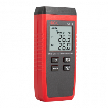 Термометр RGK CT-12 с 2-мя погружными зондами температуры TR-10W Арт. 779920_4